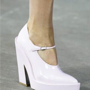 Alexander Wang BLACK spring 2014 platforms size 10